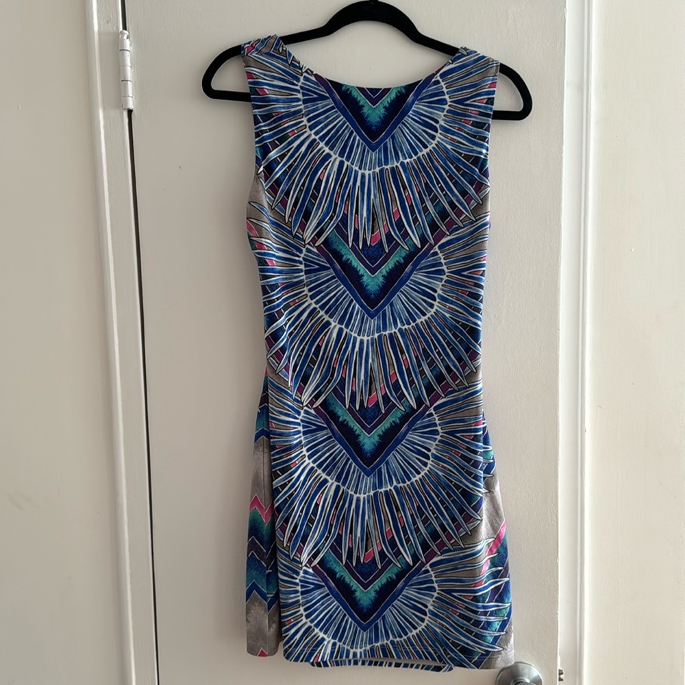 Mara Hoffman Multicolor Mini Dress size Large
